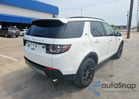 2016 Land Rover Discovery Sport Hse z USA, uszkodzony, nr VIN SALCR2BG6GH569416